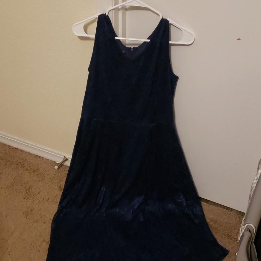 Navy Blue Dress